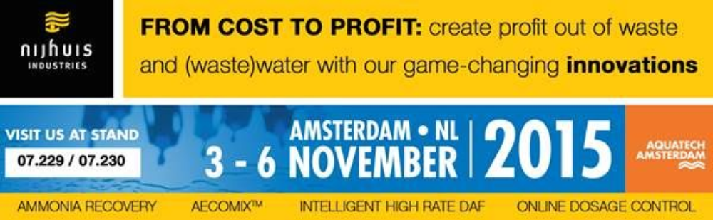 «От затрат – к прибыли!» - девиз компании «Найхаус Вотер Технолоджи» на выставке в Амстердаме