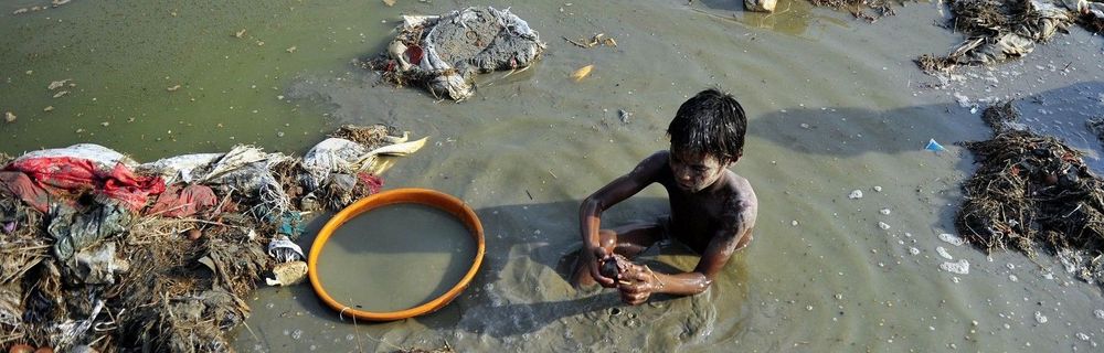 Загрязнение водоёмов Индии: основные причины