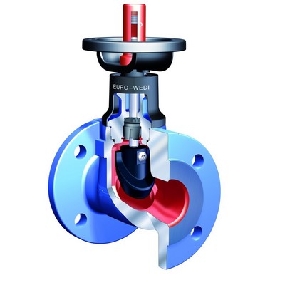 Запорный клапан с мягким уплотнением ARI-EURO-WEDI 070/071