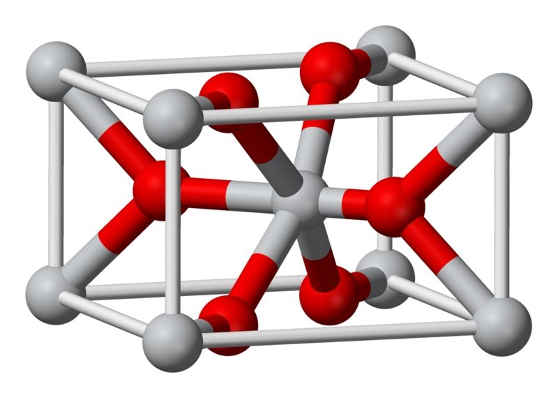 молекула диоксида титана