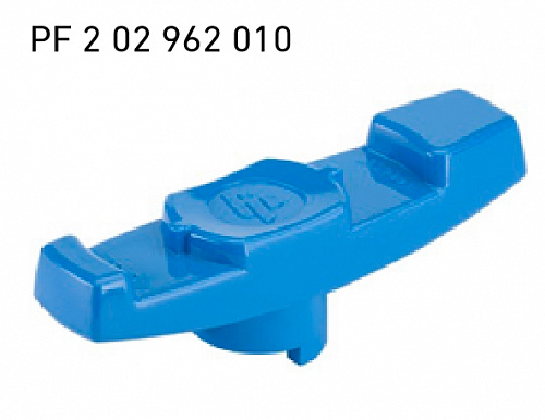 Рукоятка, GF Tecnoplastic, тип VSA22-VSA18, синяя для ручных кранов